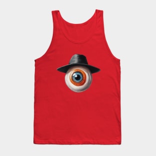 Eyeball with hat Tank Top